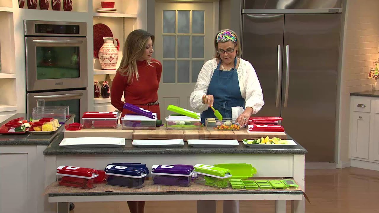Genius Nicer Dicer Plus 10-piece Multi-Chopper with Stacey Stauffer