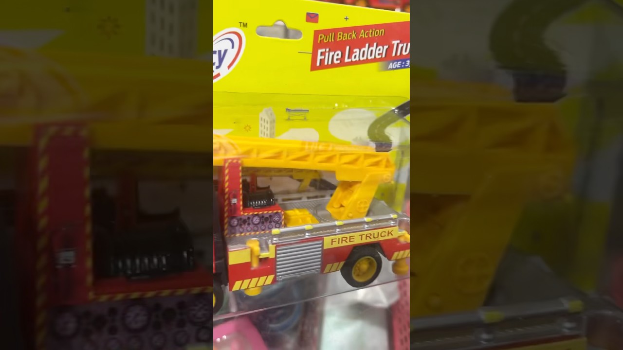 Миниатюрная пожарная лестница от Centy Toys с инерционным механизмом |