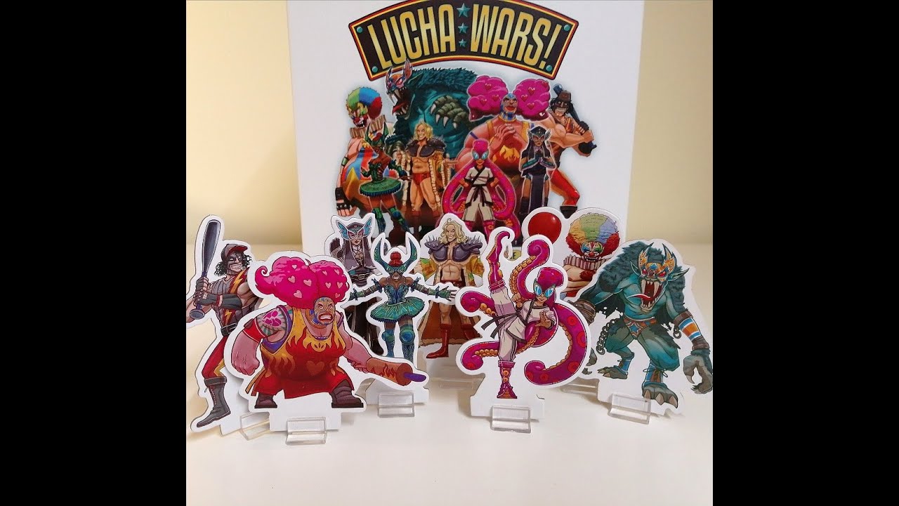 How to play Lucha Wars boardgame