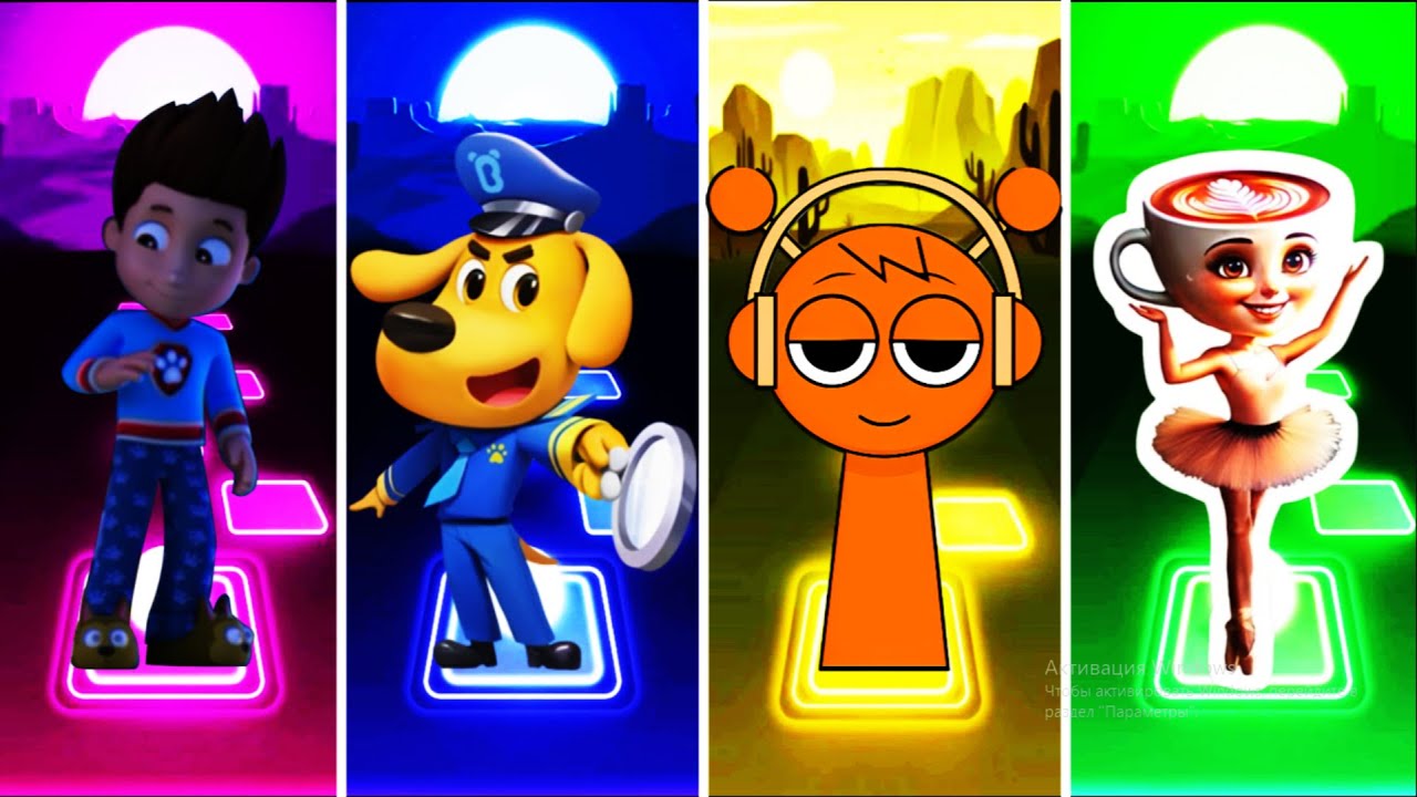 Щенячий патруль Райдер 🆚 Шериф Лабрадор 🆚 Инкредибокс Спрунки 🆚 Мозговой рот Балерино Коппучино |...