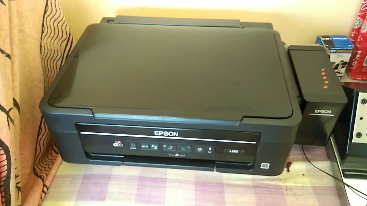 How to use Epson L365 printer in telugu