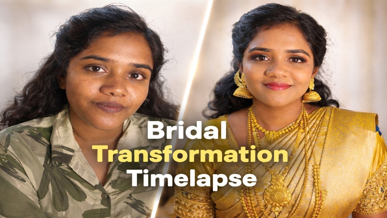 Christian Bridal Makeup | Full Transformation | Satisfying Timelapse