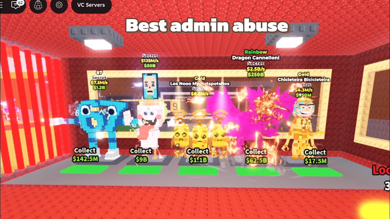 Best admin abuse steal a brainrot