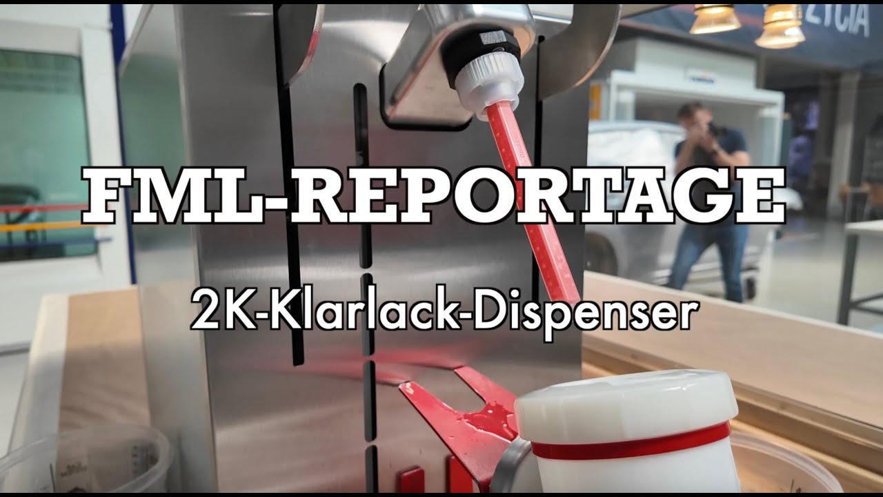 2K-Klarlack-Dispenser revolutioniert den Mischprozess.