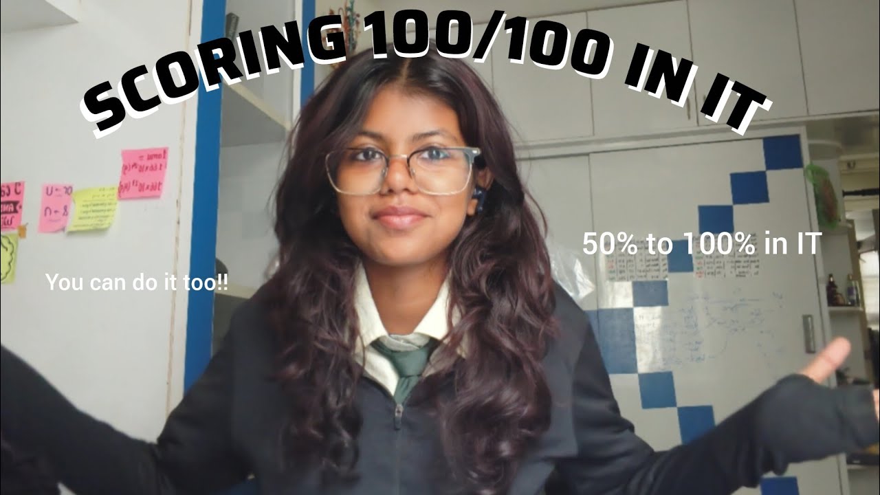 How I SCORED 100/100 in IT 💯!! | CLASS 10TH | boards 2026