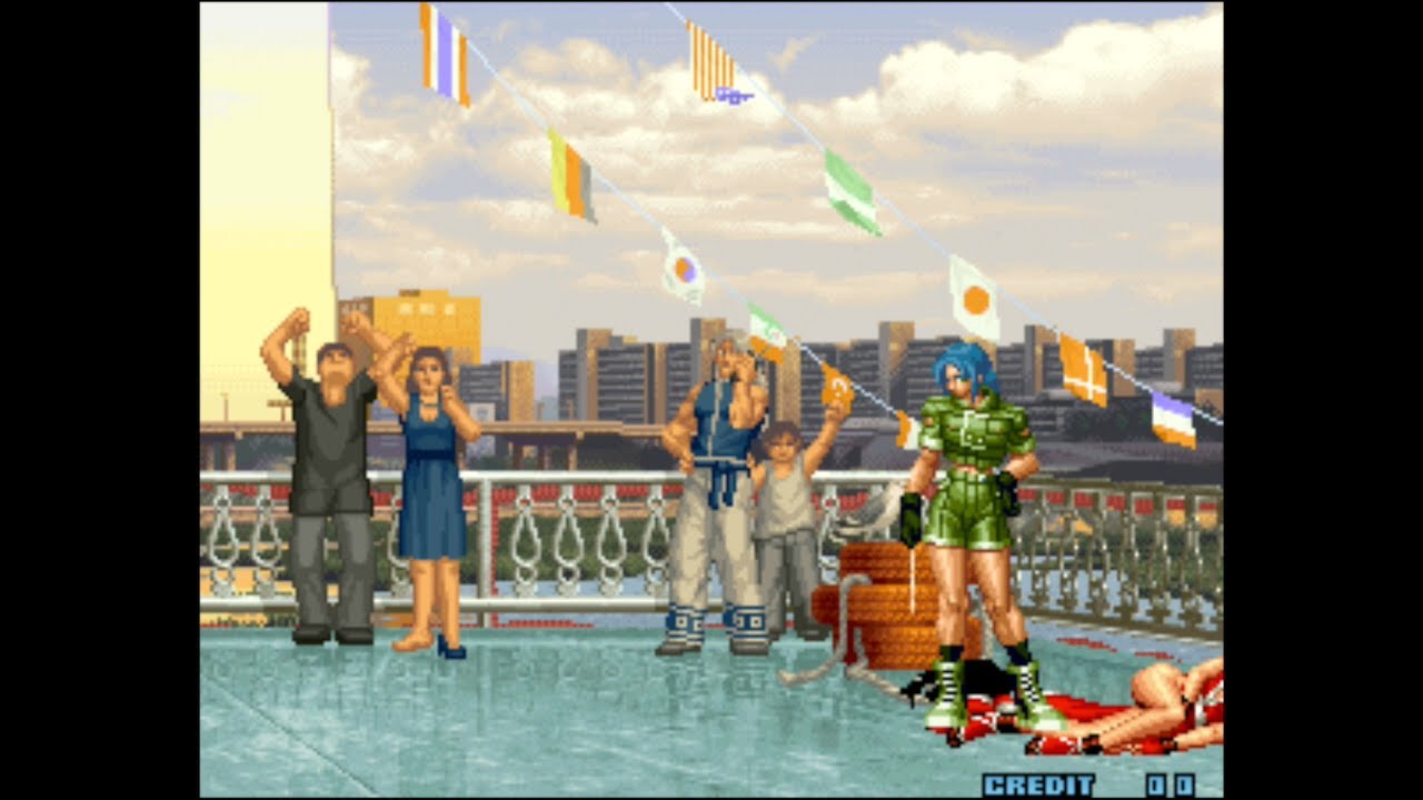 King Of Fighters 2002 Story Mode Ikari Team