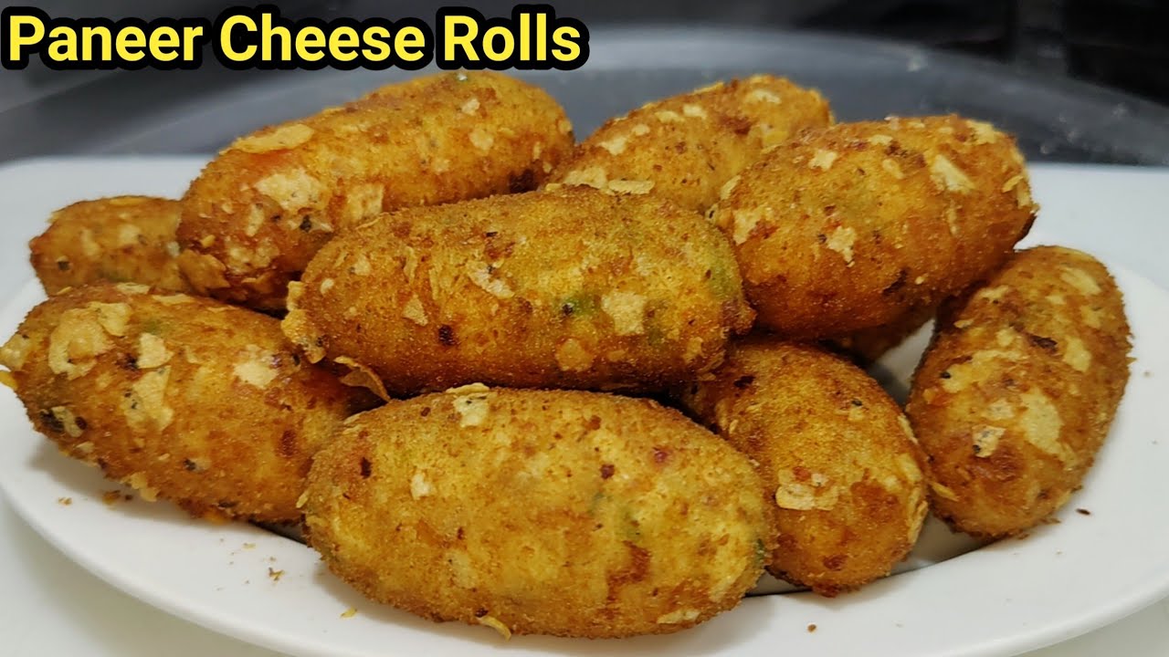 Tasty & Crispy Paneer Cheese Roll | पनीर रोल बनाने की विधि | Paneer Roll Recipe |Snacks |Chef Ashok 