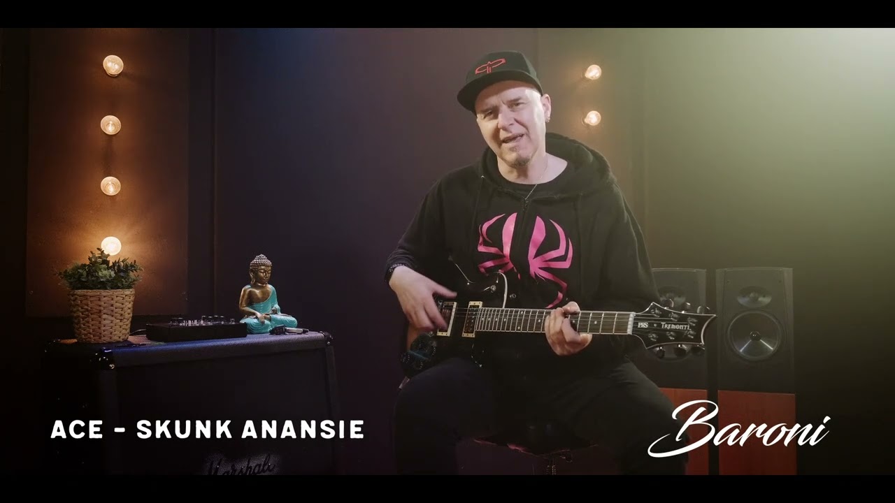 ACE (Skunk Anansie) with his BARONI AFK150