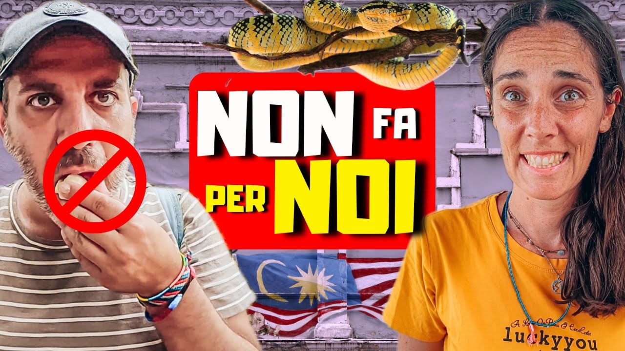 CI SEMBRAVA UNA BUONA IDEA... 🌏 Terrore e disgusto in Malesia