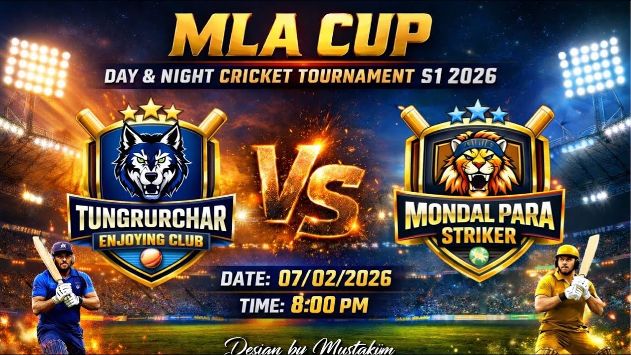 MLA CUP S3 | Tungrurchar Enjoying Club Vs Mondalpara Striker