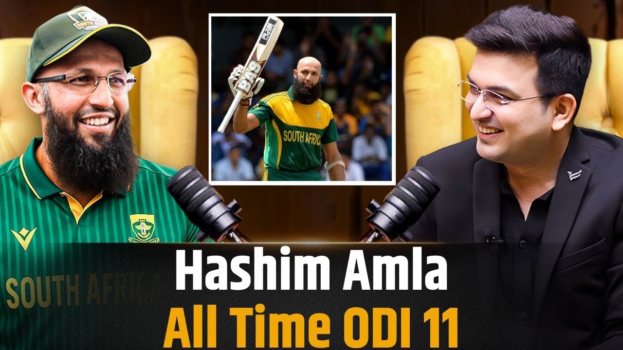 Amla’s All-Time ODI XI – Legends Only ! | Hashim Amla | Shubhankar Mishra