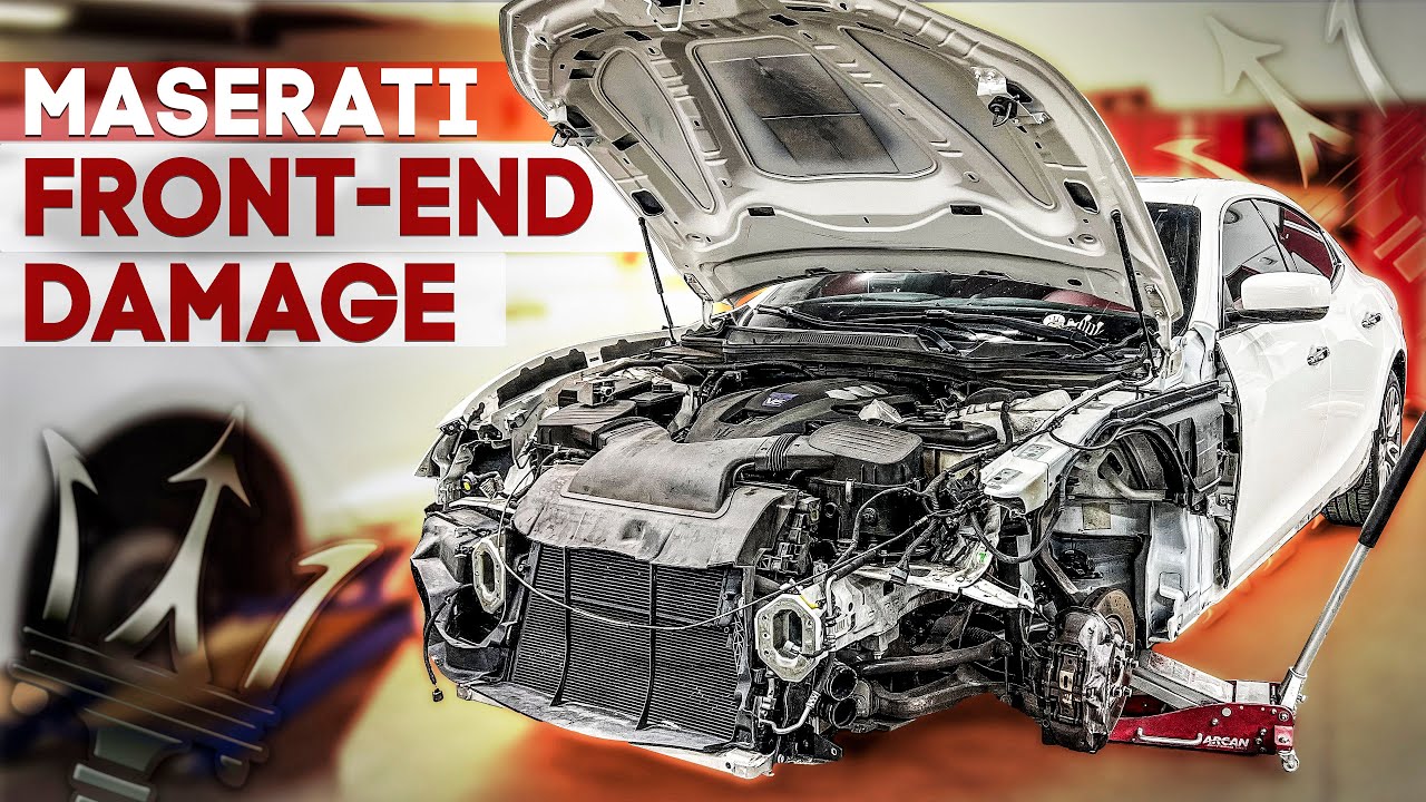 REBUILDING WRECKED MASERATI GHIBLI
