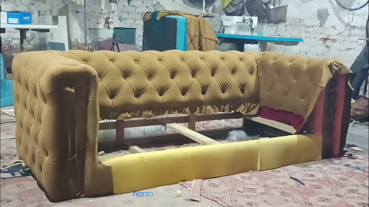 Chesterfield sofa banana kaise sikhe model 2025