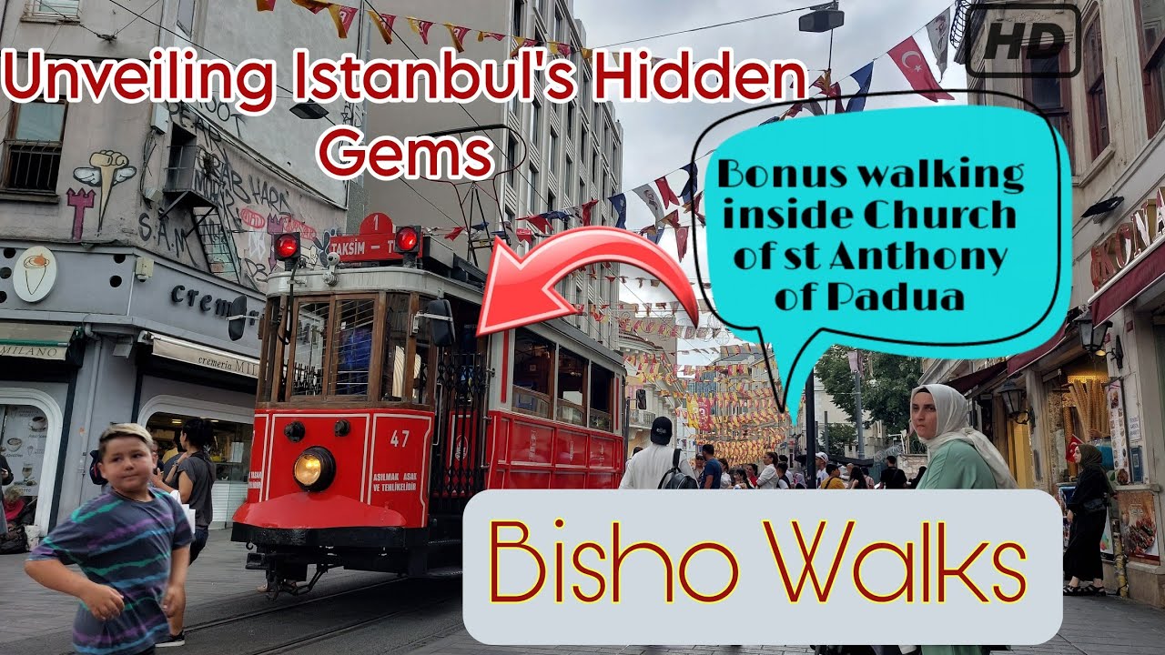 🦼 Istanbul on Wheels: Around Taksim to End of Istiklal Street | Electric Wheelchair Scooter 🏛️