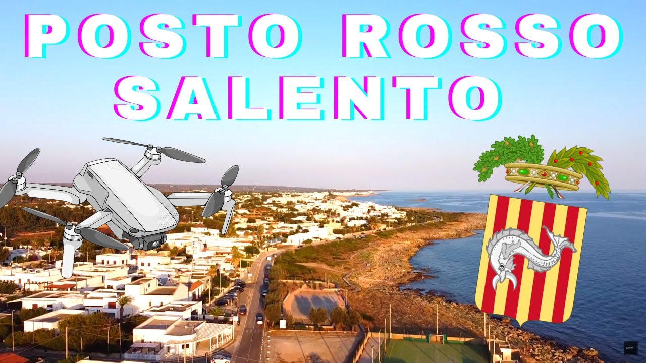 Posto rosso: marina di Alliste volando con il drone