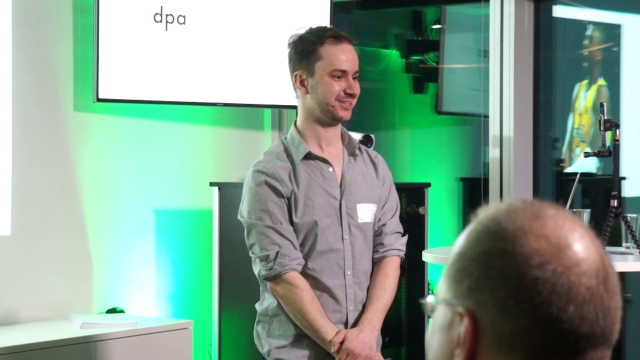 Johannes Ippen: Interaktive Infografiken, dpa Talk