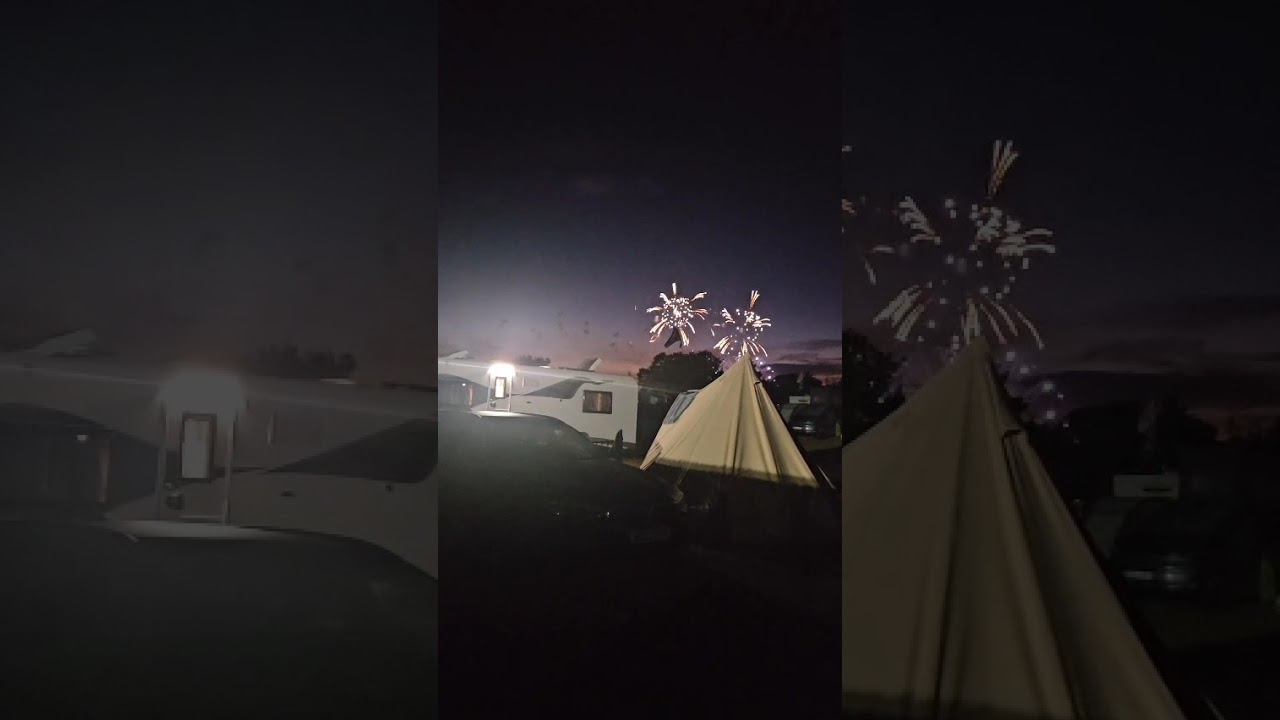 Fireworks at night ,Goodwood Festival of Speed 2025 