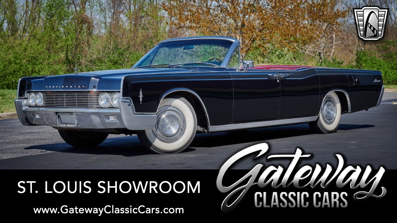 1966 Lincoln Continental Convertible Gateway Classic Cars St. Louis #8691