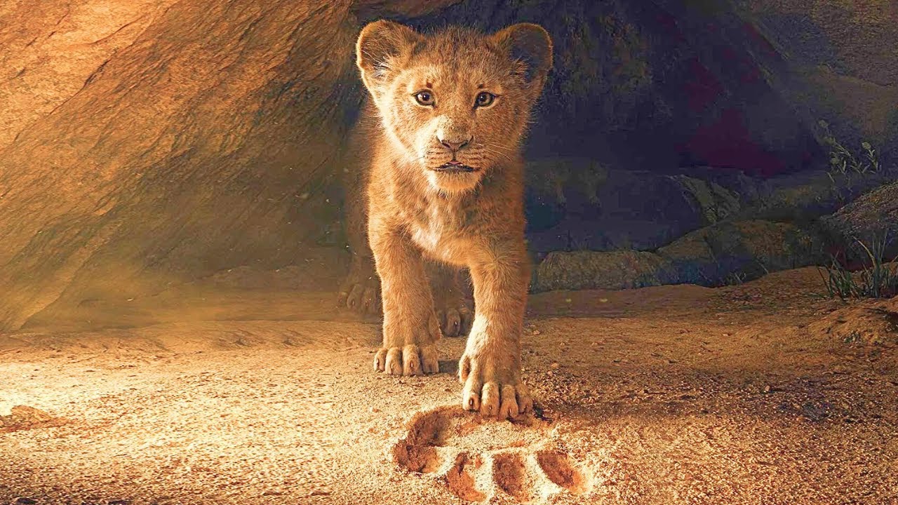 Simba, A Young Lion Prince, flees his kingdom after the murder of his father,