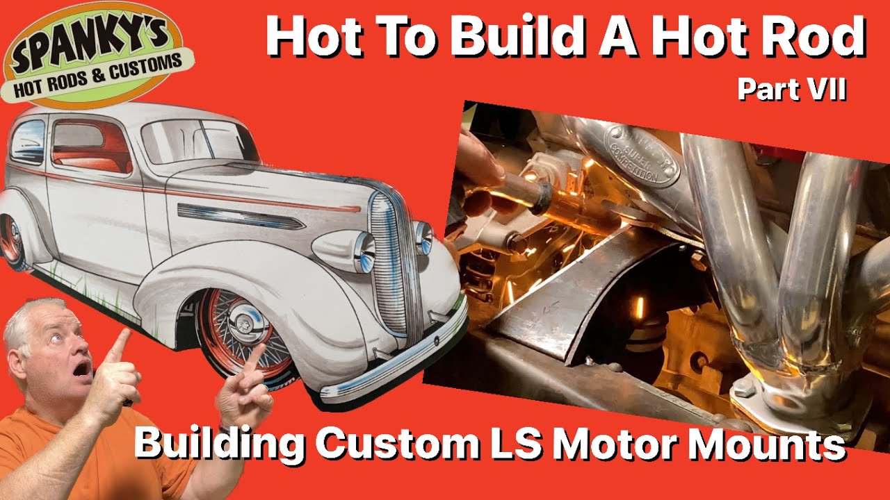 How to build a Hot Rod: Building custom motor mounts