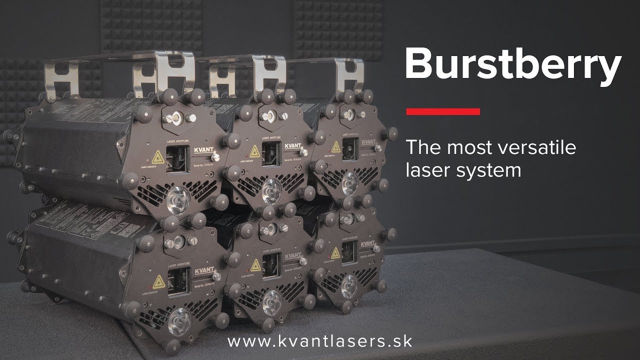 KVANT Burstberry - The most versatile laser system