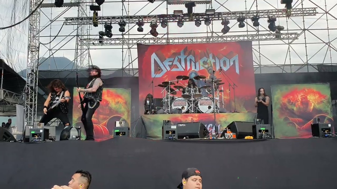 DESTRUCTION Bestial Devastation - Mexico Metal Fest V Monterrey  23 Sep 2022