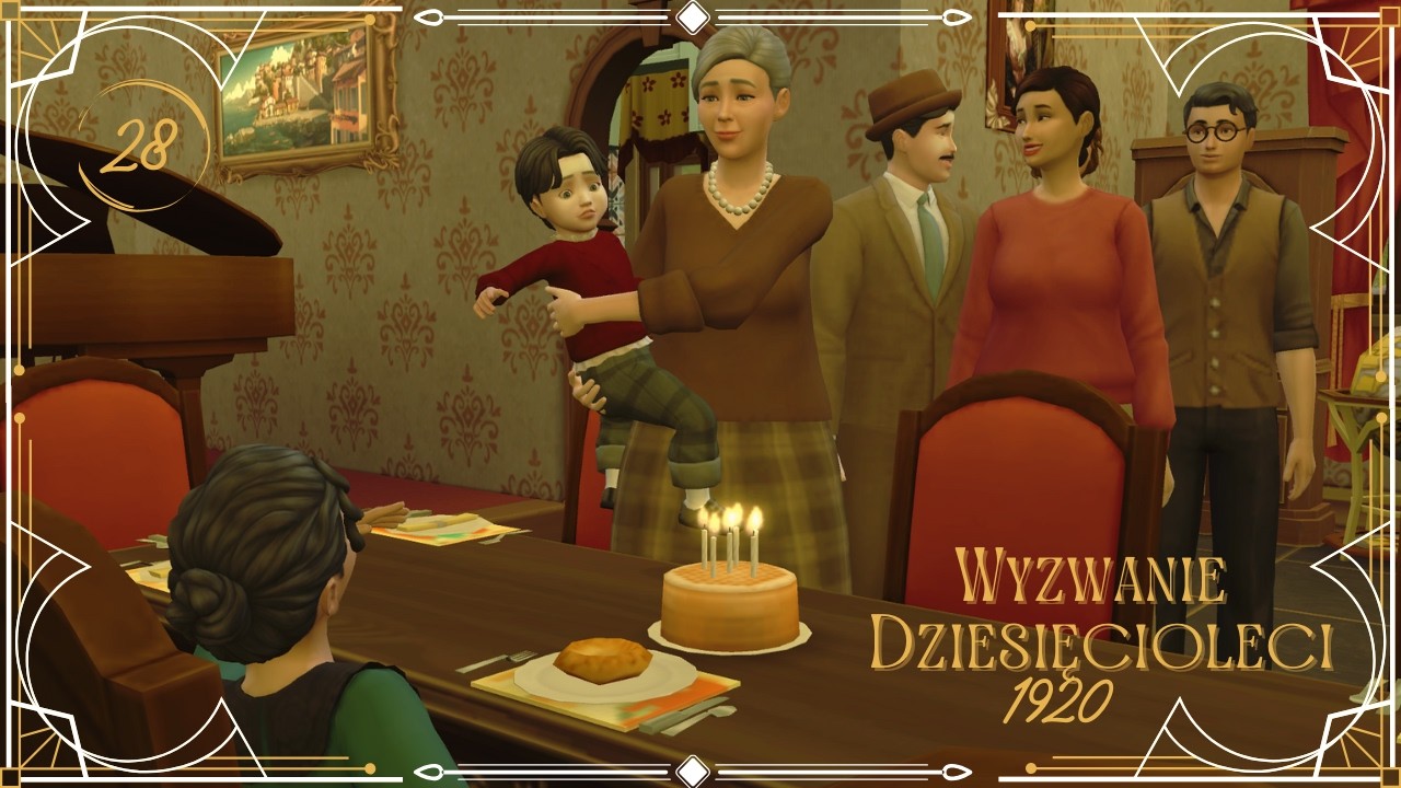 URODZINY I ZAPOZNANIE Z SĄSIADAMI |WYZWANIE DZIESIĘCIOLECI| - 🧑‍⚖️🎹1920 odcinek 28