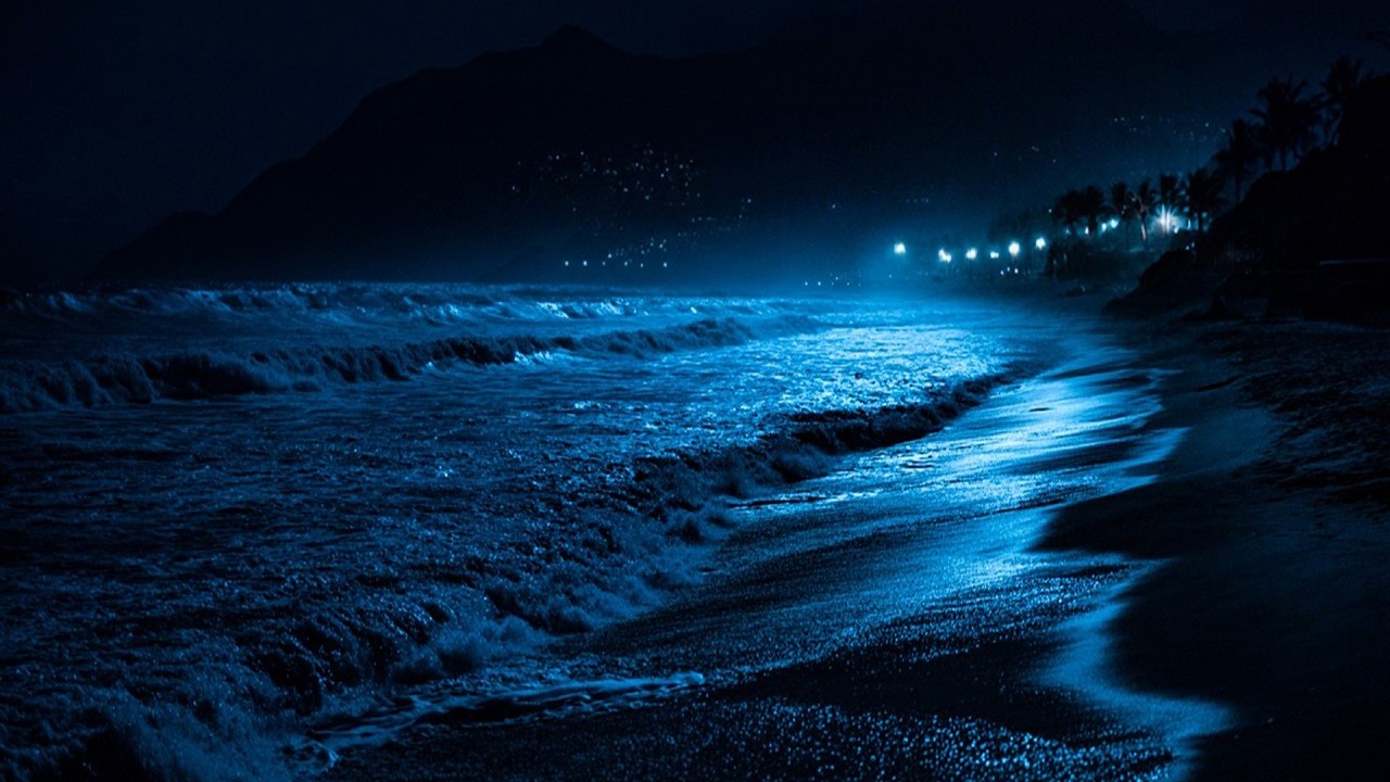 HEART AND MIND SOOTHED BY SOUNDING WAVES 🌊 Ocean Waves White Noise for Sleeping