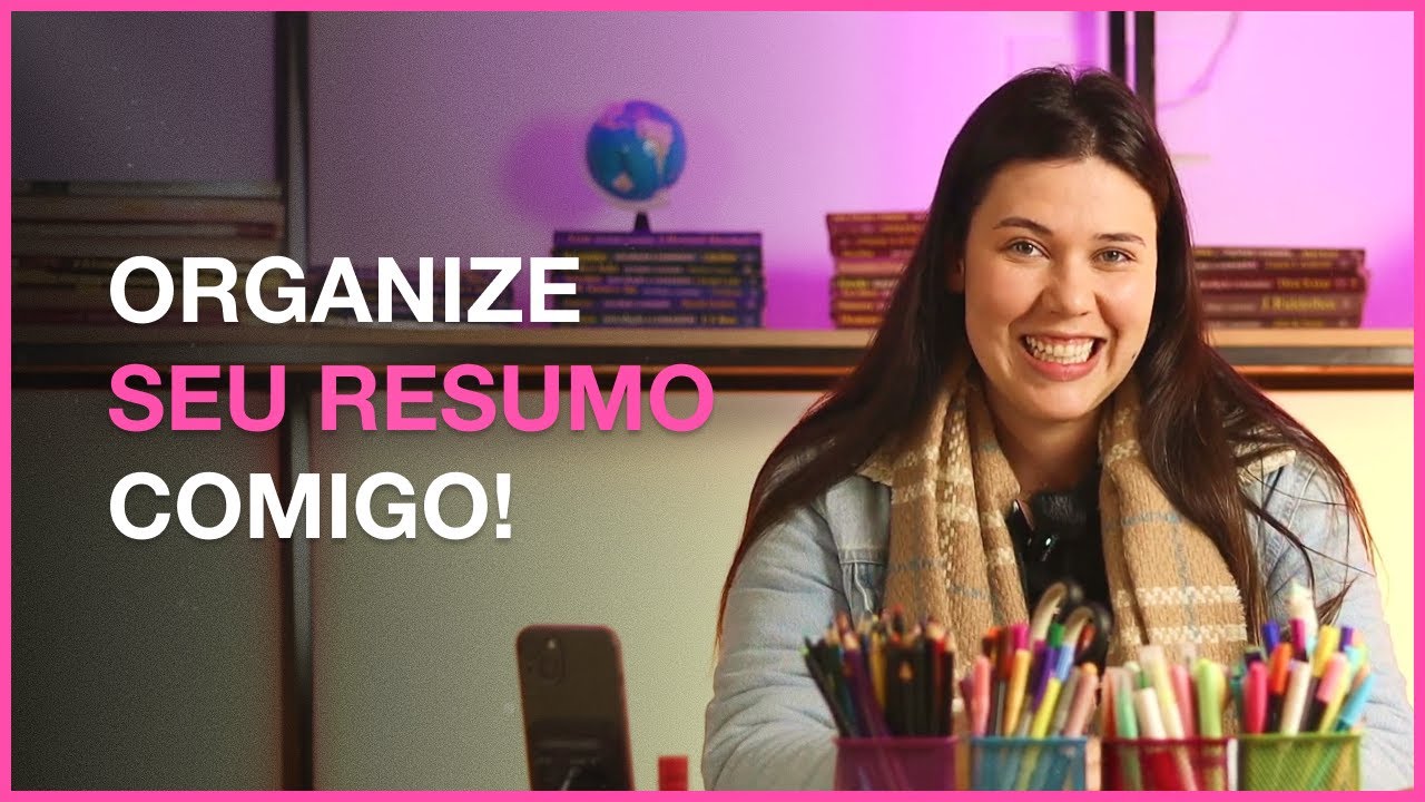 Organize seu resumo comigo