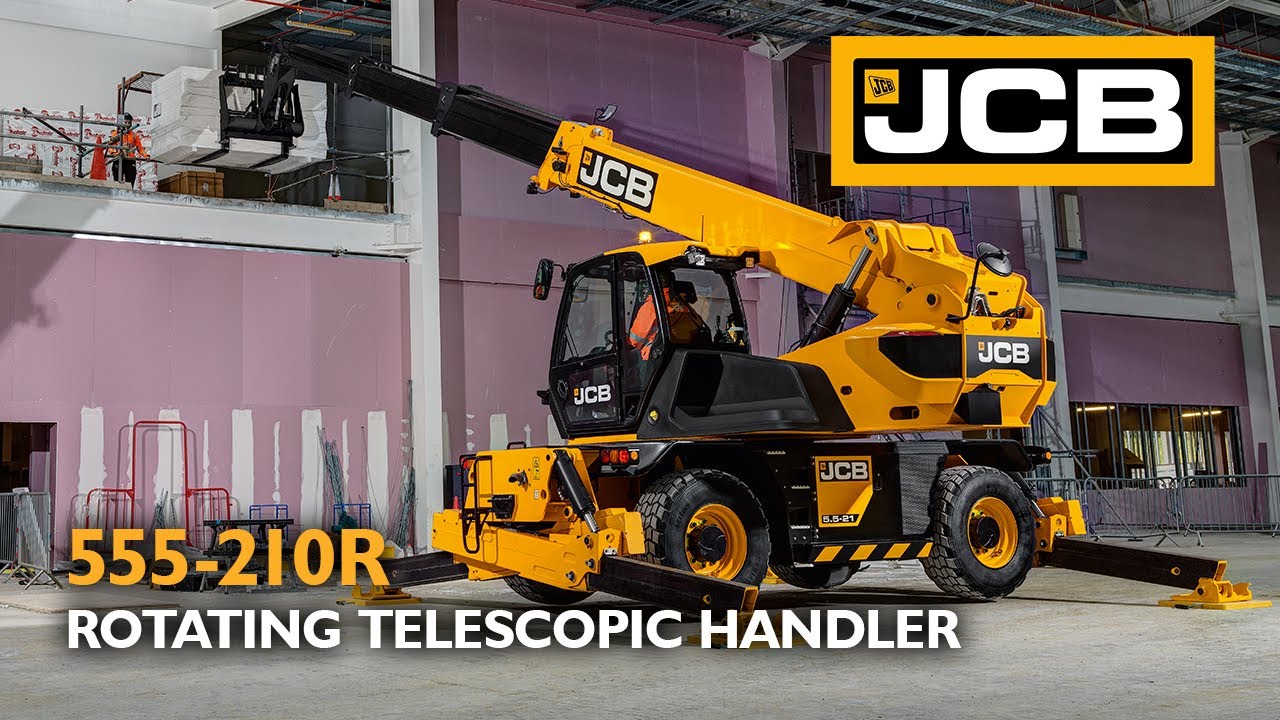 Obrotowa ładowarka teleskopowa JCB 555-210R