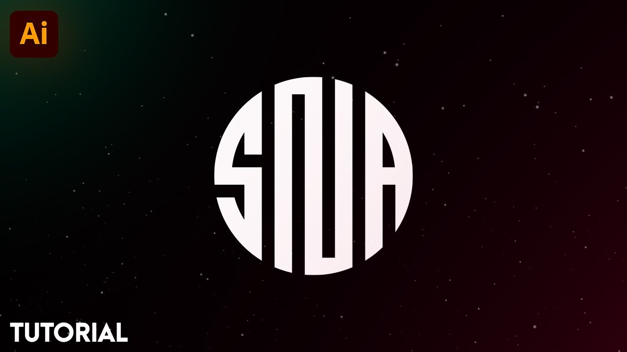 How To Make Text Logo In Illustrator - Illustrator Tutorial