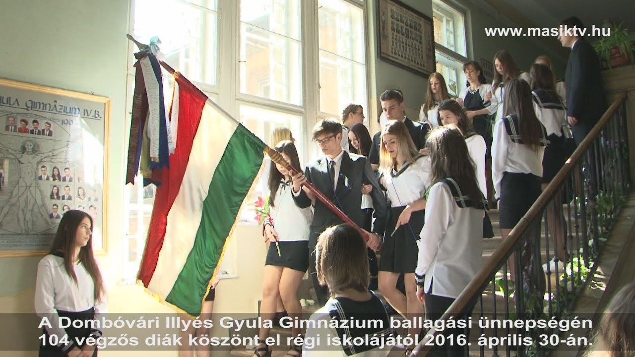 Illyés Gyula Gimnázium ballagási műsora 2016. április 30.