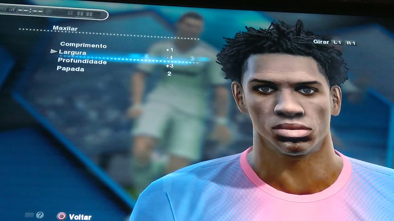 Face Aléx Baldé (Barcelona-Espanha) Pes 2013 Créditos canal Francisco Matias