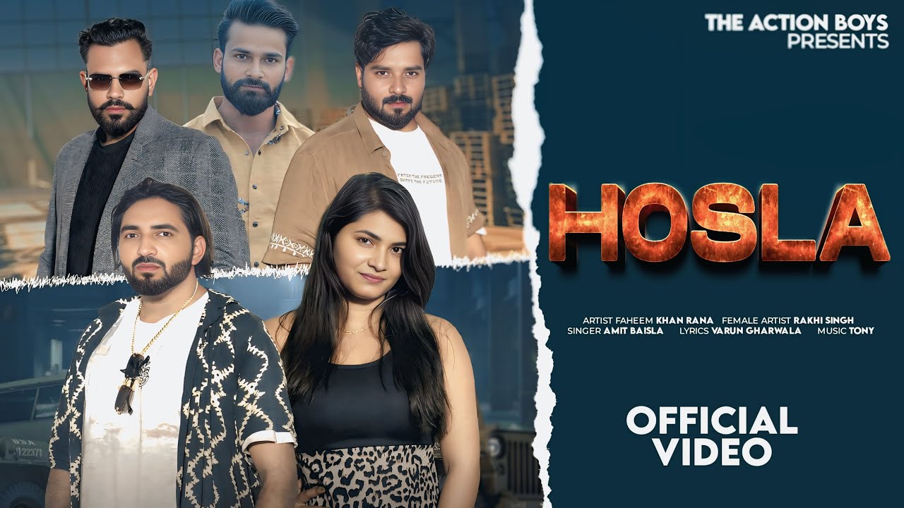 HOSLA : Full Badmashi Song(Official Video) Shadab Choudhary || Rakhi Singh|| Faheem Khan Rana ||
