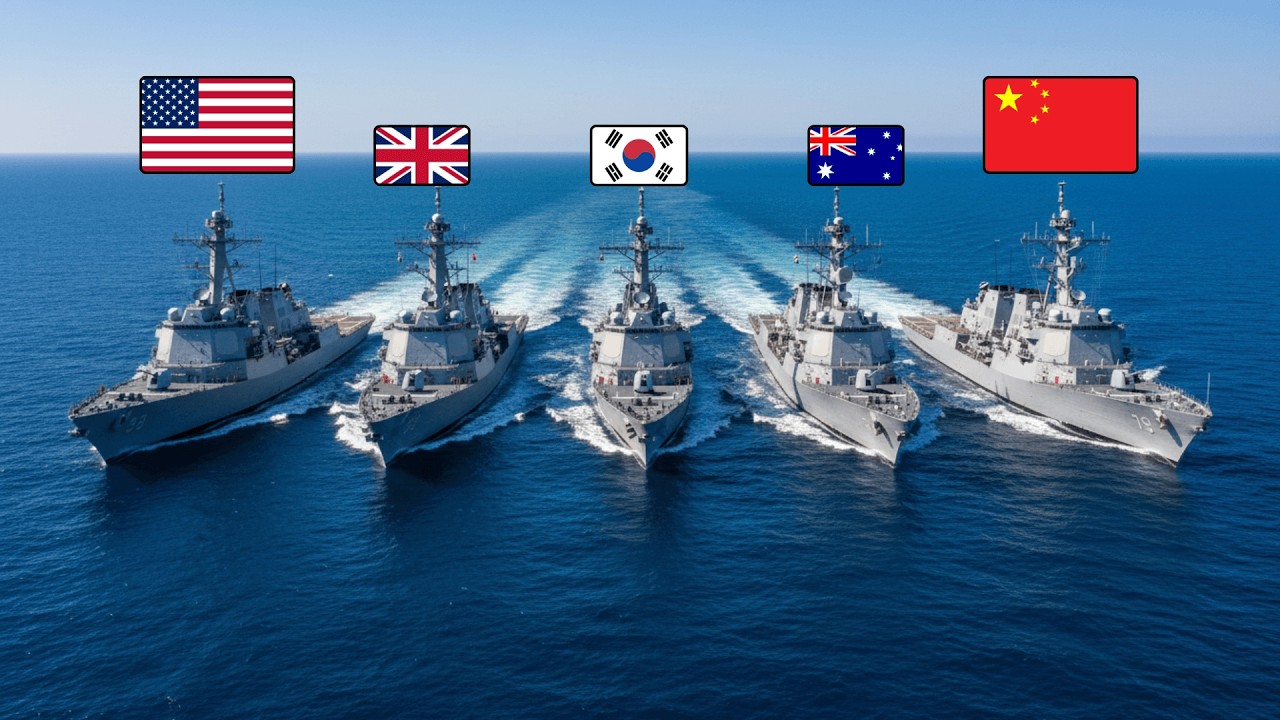 Countries With The Best DESTROYERS (Ranked)