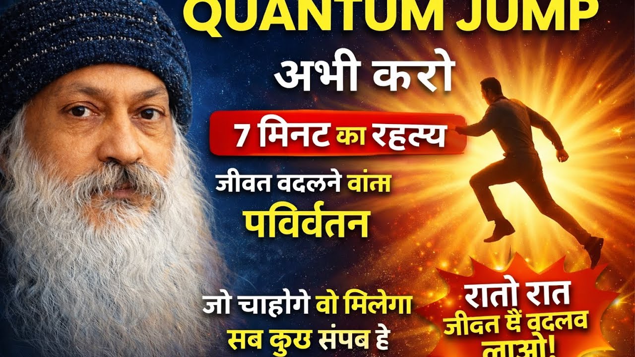 OSHO Quantum Jump अभी करो |जो चाहोगे वो मिलेगा | Osho  Wisdom in hindi #osho #oshohindi #oshoquotes 