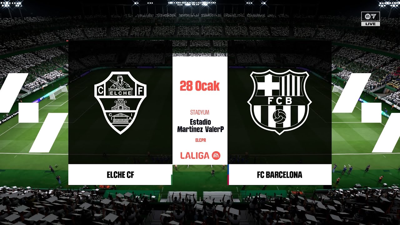 ELCHE-BARCELONA|LALİGA|FC|