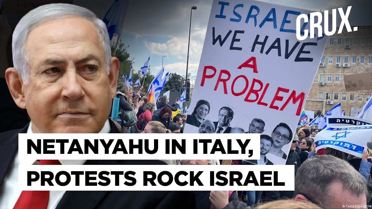 Massive Protests In Israel Force Netanyahu To Be Airlifted | Will Bibi Back Down On Judicial Reforms