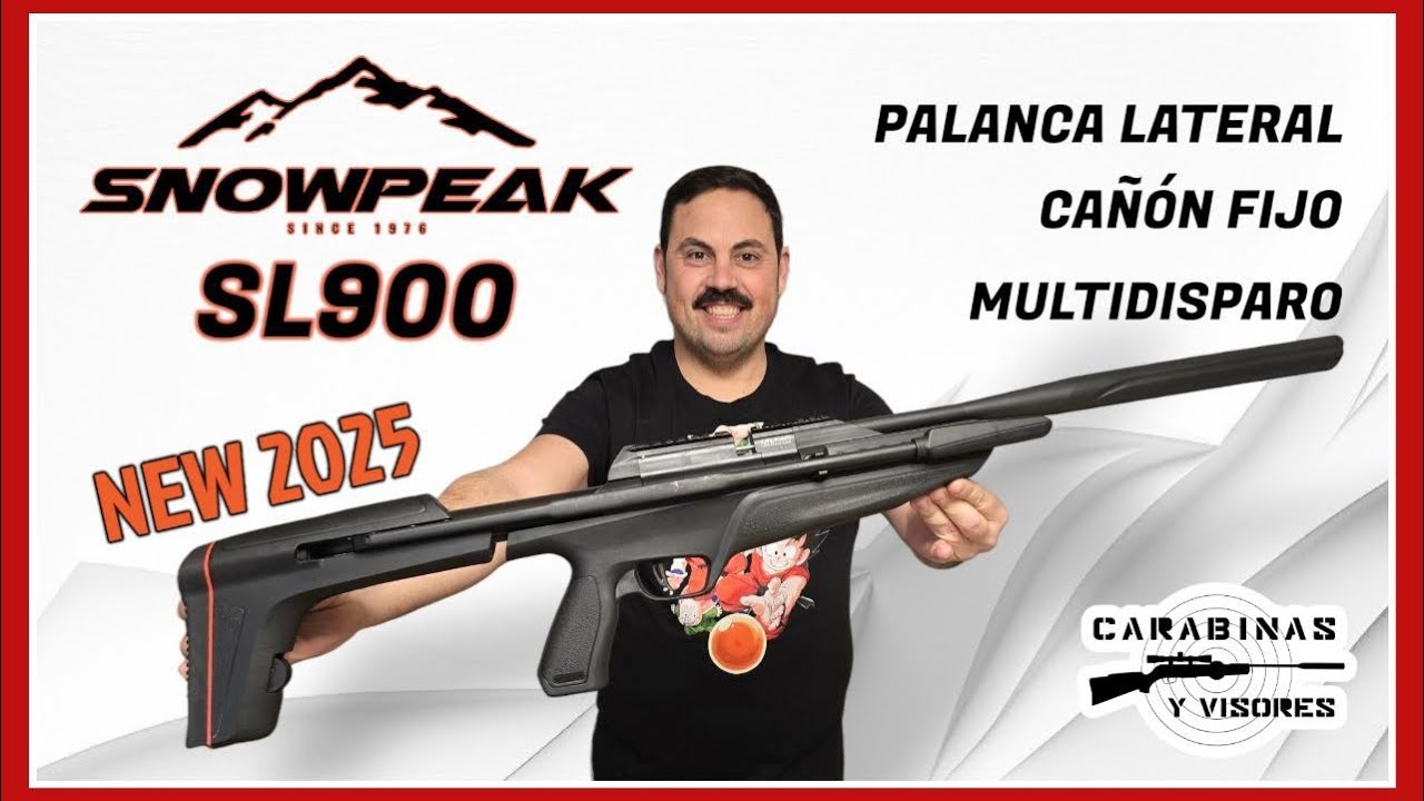 Carabina #snowpeak SL900 #tirodeportivo #airecomprimido #carabinasyvisores #elektrobollard
