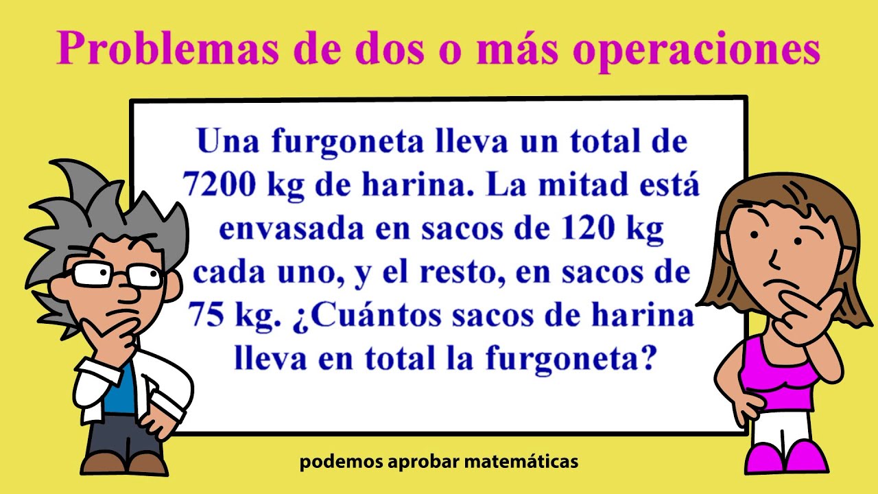 Problemas de dos o más operaciones