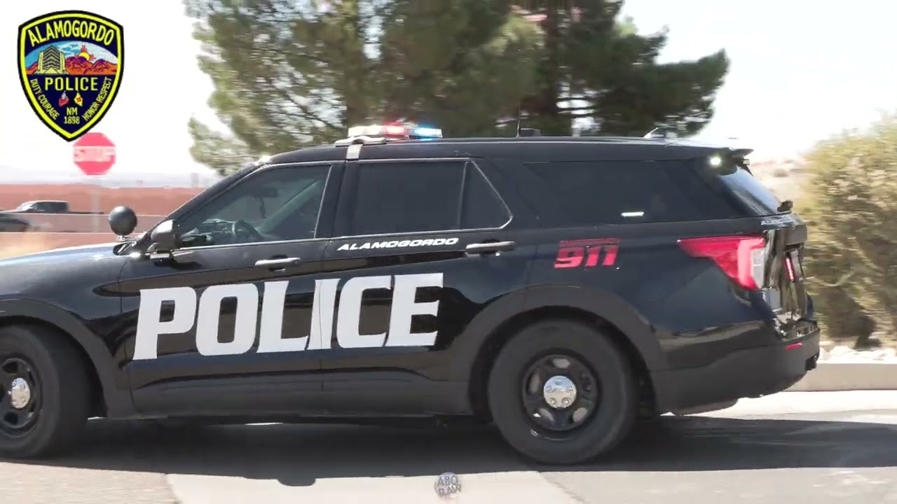 Alamogordo Officer Anthony Ferguson Escort Home 7-17-23