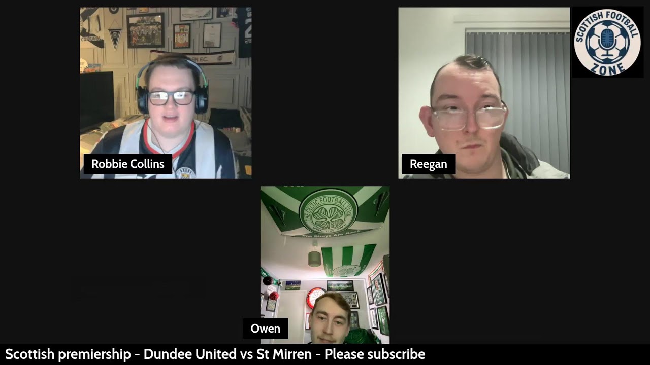Dundee Utd / St Mirren Pre game