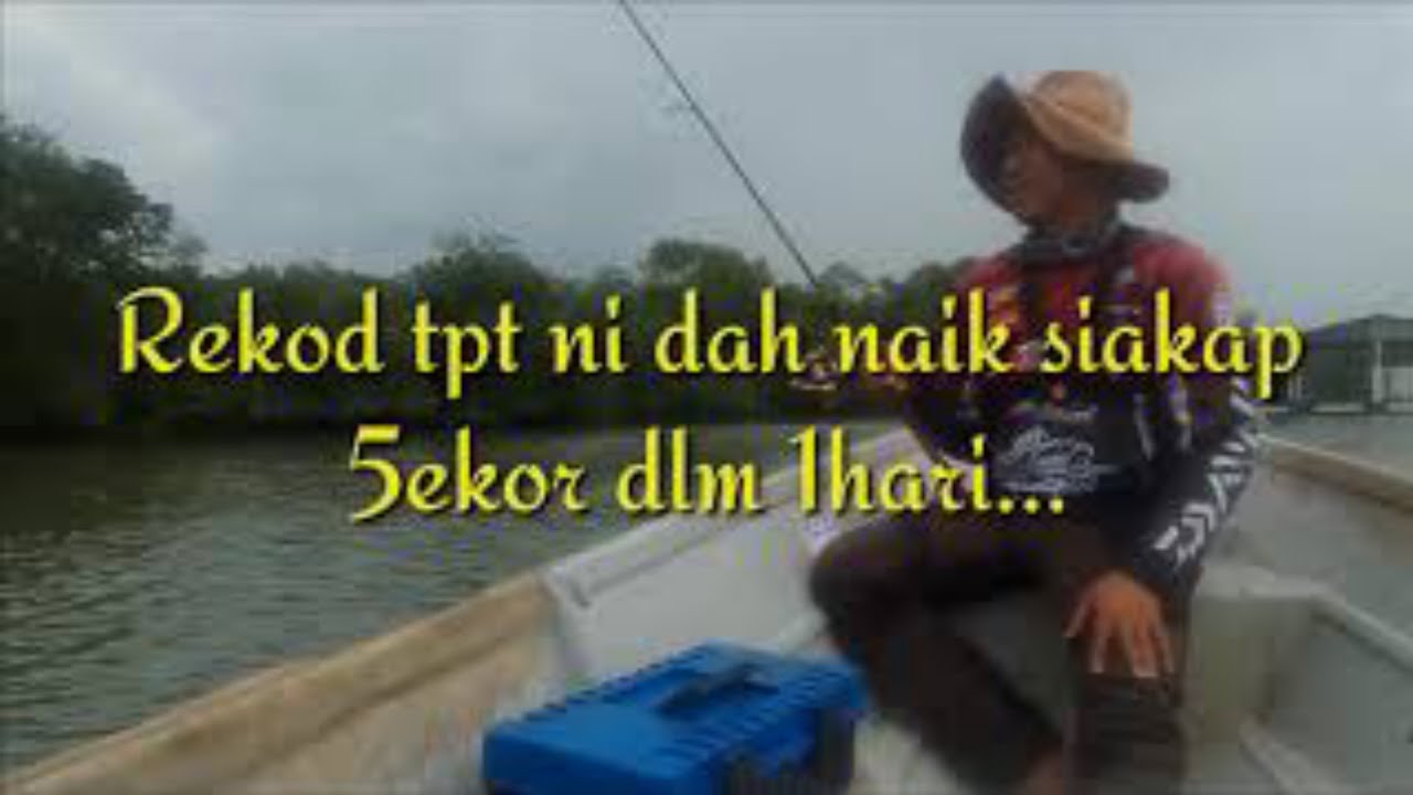 mancing santai bersama Tekong Ai di Teluk Kabong,Pasir Gudang@#VL13