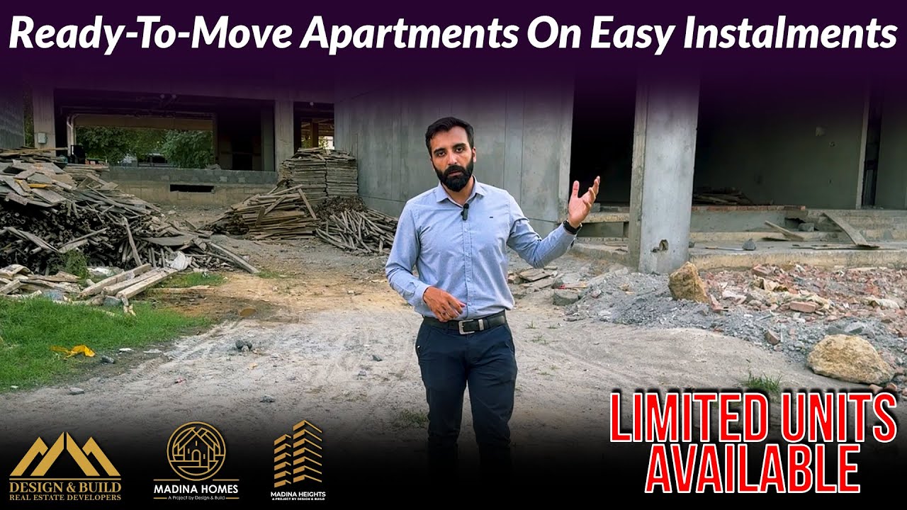 Madina Height 3 | Apartments Available On Easy Monthly Instalments | Design & Build