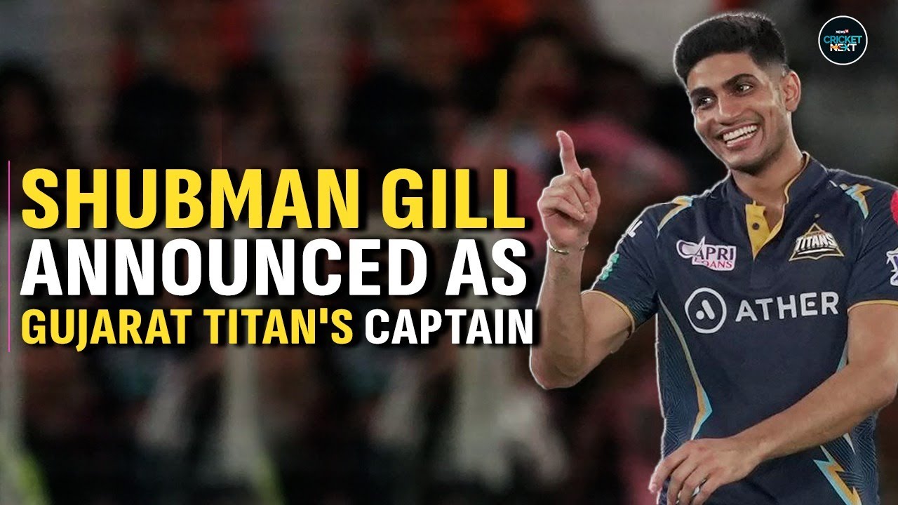 IPL 2024: Gujarat Titans Announce Shubman Gill as Captain
