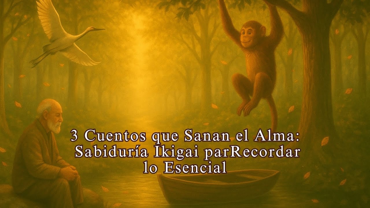3 Cuentos que Sanan el Alma | Sabidur&iacute;a Ikigai para Recordar lo Esencial