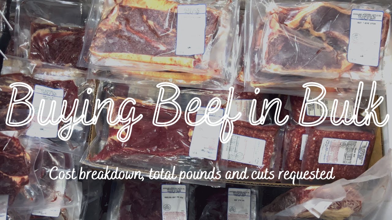 Buying Beef for Freezer // First Time Buying Half a Cow!