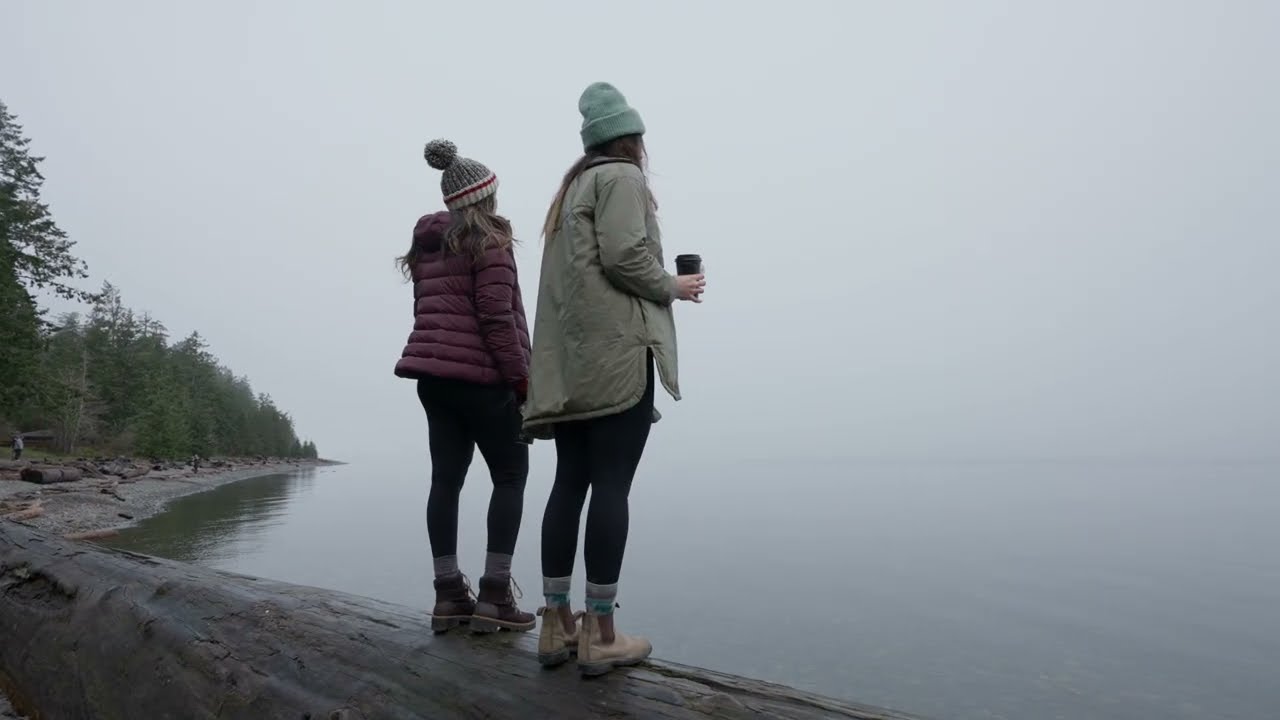Winter in the Comox Valley on Vancouver Island