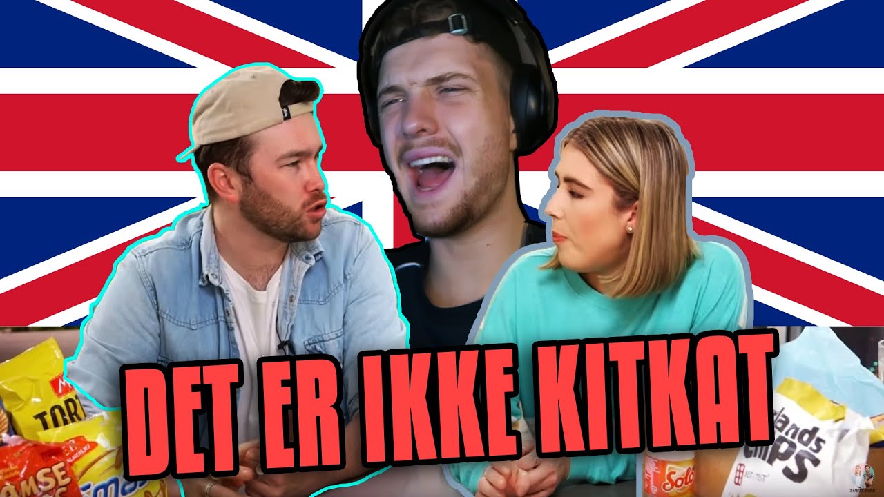 Norwegian Guy Reacting To British Couple Eating Norwegian Candy While Eating Fiskegrating Himself