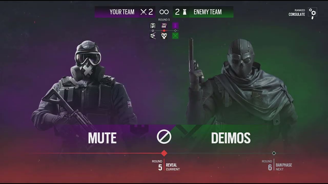 Tom Clancy's Rainbow Six Siege second place ranked consulate